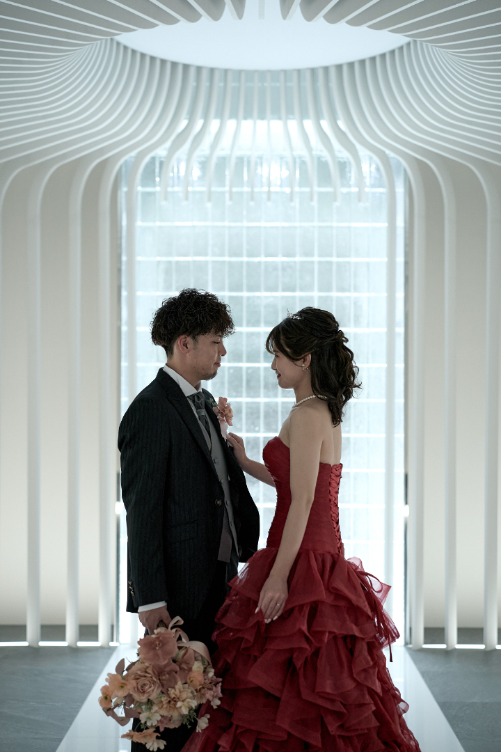 小さな結婚式熊本店　挙式レポート　No.８　ご家族式＋カラードレスフォト（フォト編）