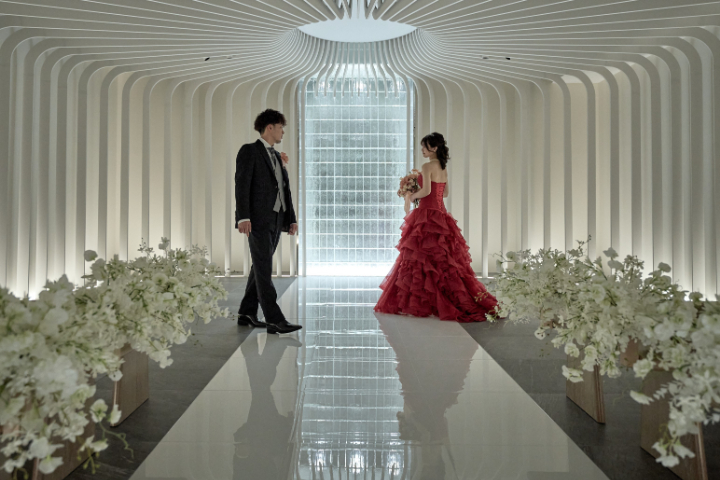 小さな結婚式熊本店　挙式レポート　No.８　ご家族式＋カラードレスフォト（フォト編）