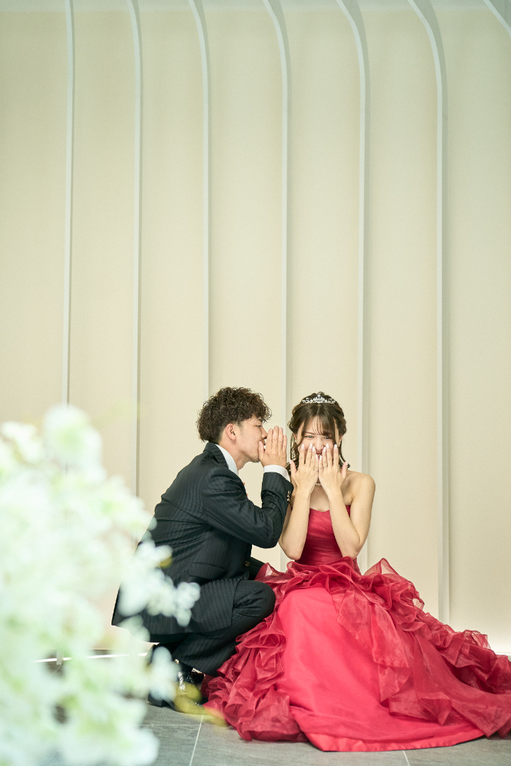 小さな結婚式熊本店　挙式レポート　No.８　ご家族式＋カラードレスフォト（フォト編）