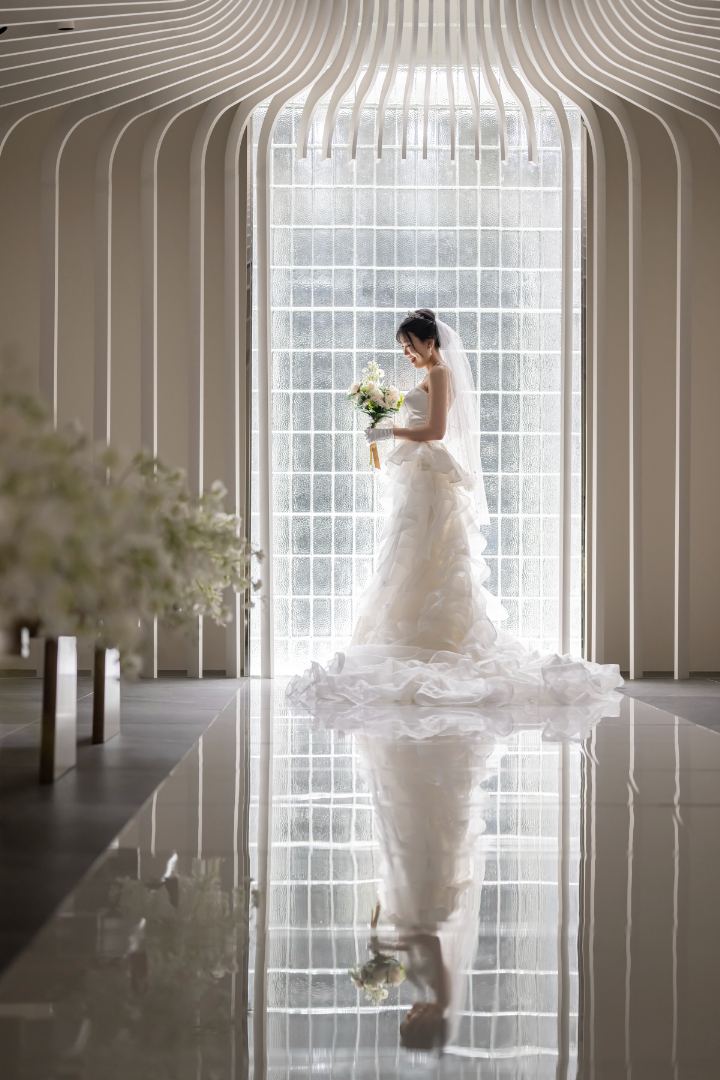 熊本チャペル フォトウエディングレポート No.66【ソロフォトウエディング】お友達も参加!