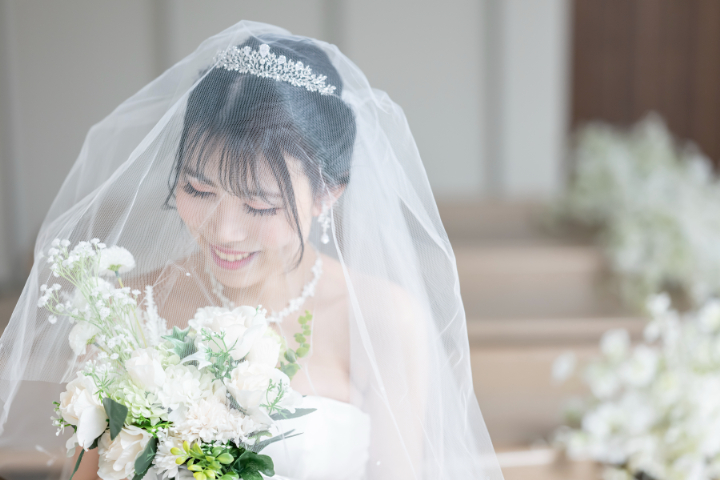 熊本チャペル フォトウエディングレポート No.66【ソロフォトウエディング】お友達も参加!