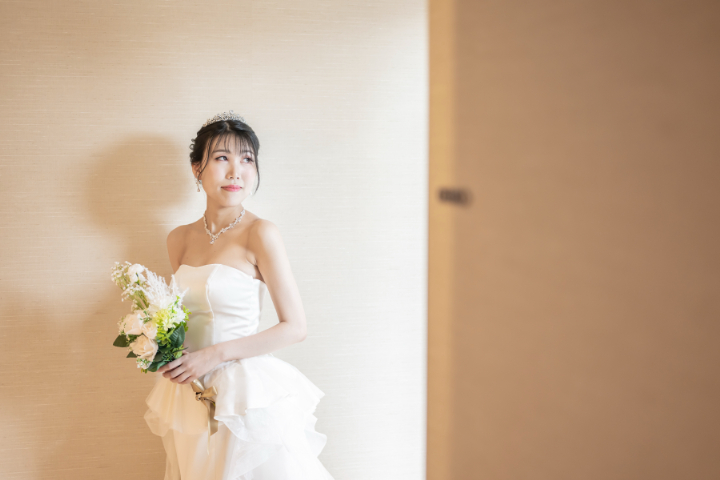 熊本チャペル フォトウエディングレポート No.66【ソロフォトウエディング】お友達も参加!