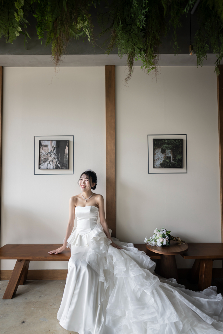 熊本チャペル フォトウエディングレポート No.66【ソロフォトウエディング】お友達も参加!