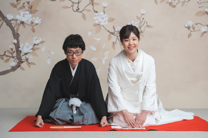 熊本チャペル　フォトウエディングレポート　No.23　【シノワズリ】和装スタジオ前撮り