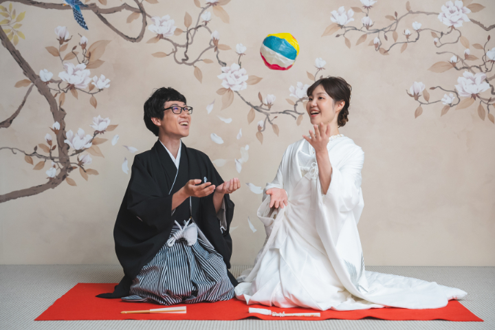 熊本チャペル　フォトウエディングレポート　No.23　【シノワズリ】和装スタジオ前撮り