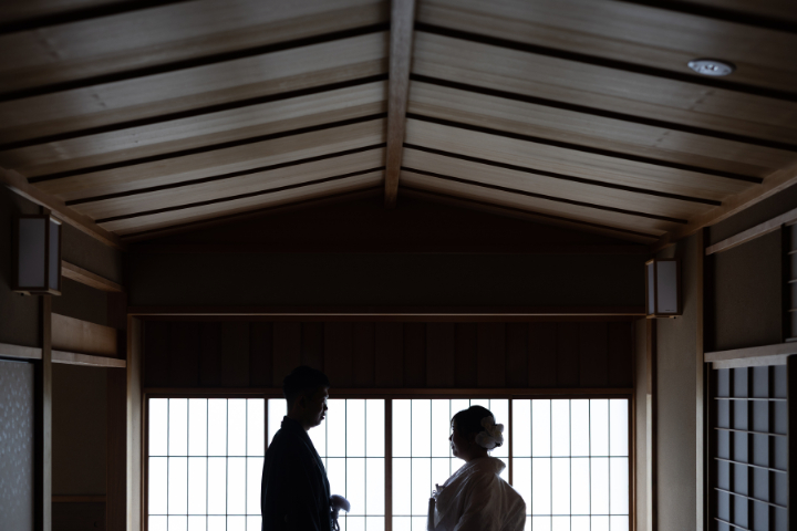 熊本チャペル　フォトウエディングレポート　No.72　お茶室ロケーション前撮り