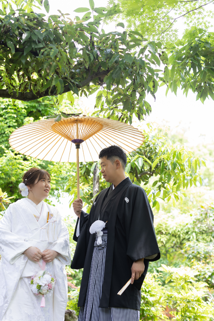 熊本チャペル　フォトウエディングレポート　No.72　お茶室ロケーション前撮り