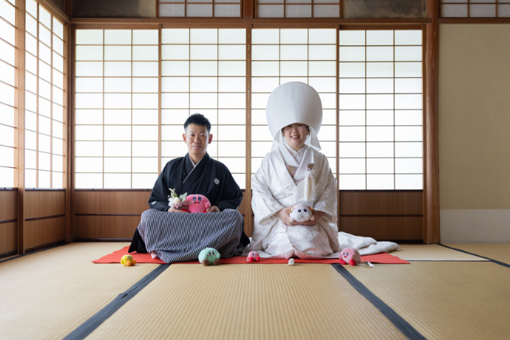 熊本チャペル　フォトウエディングレポート　No.72　お茶室ロケーション前撮り