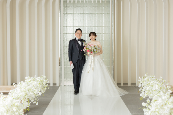 熊本チャペル　フォトウエディングレポート　No.74　【神社式の皆さまへおすすめ】チャペルで前撮り