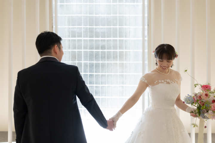 熊本チャペル　フォトウエディングレポート　No.74　【神社式の皆さまへおすすめ】チャペルで前撮り