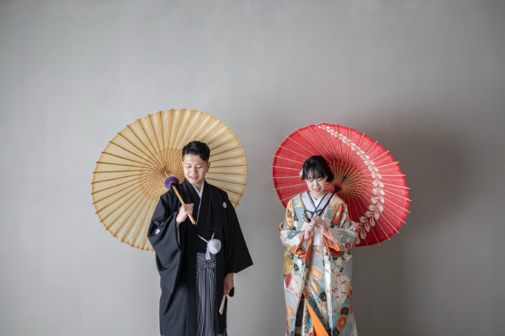 熊本チャペル　フォトウエディングレポート　No.73　和装３点スタジオ（掛替）＆洋装チャペルフォト