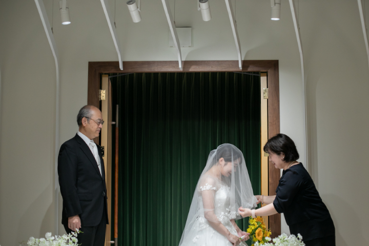 熊本チャペル　フォトウエディングレポート　No.25　【セレモニーフォトウエディング】入場編