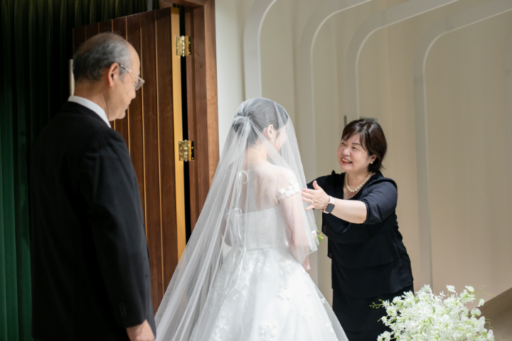 熊本チャペル　フォトウエディングレポート　No.25　【セレモニーフォトウエディング】入場編