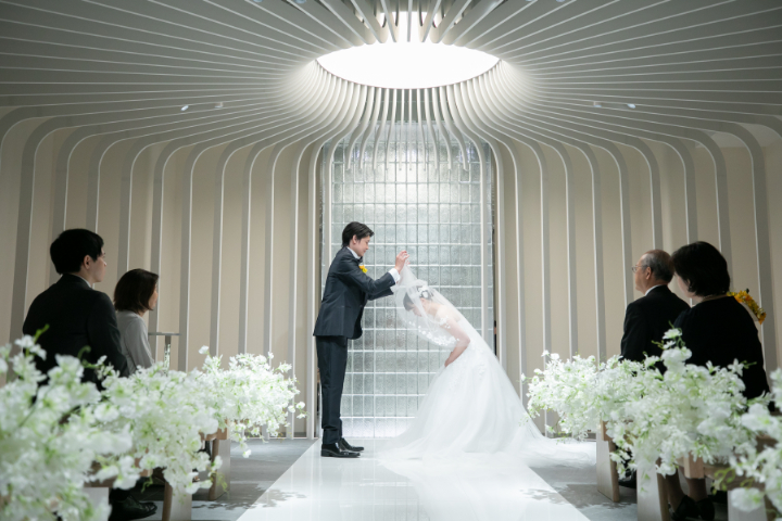 熊本チャペル　フォトウエディングレポート　No.26　【セレモニーフォトウエディング】セレモニー編