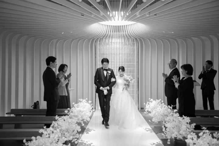 熊本チャペル　フォトウエディングレポート　No.26　【セレモニーフォトウエディング】セレモニー編