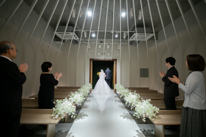 熊本チャペル　フォトウエディングレポート　No.26　【セレモニーフォトウエディング】セレモニー編