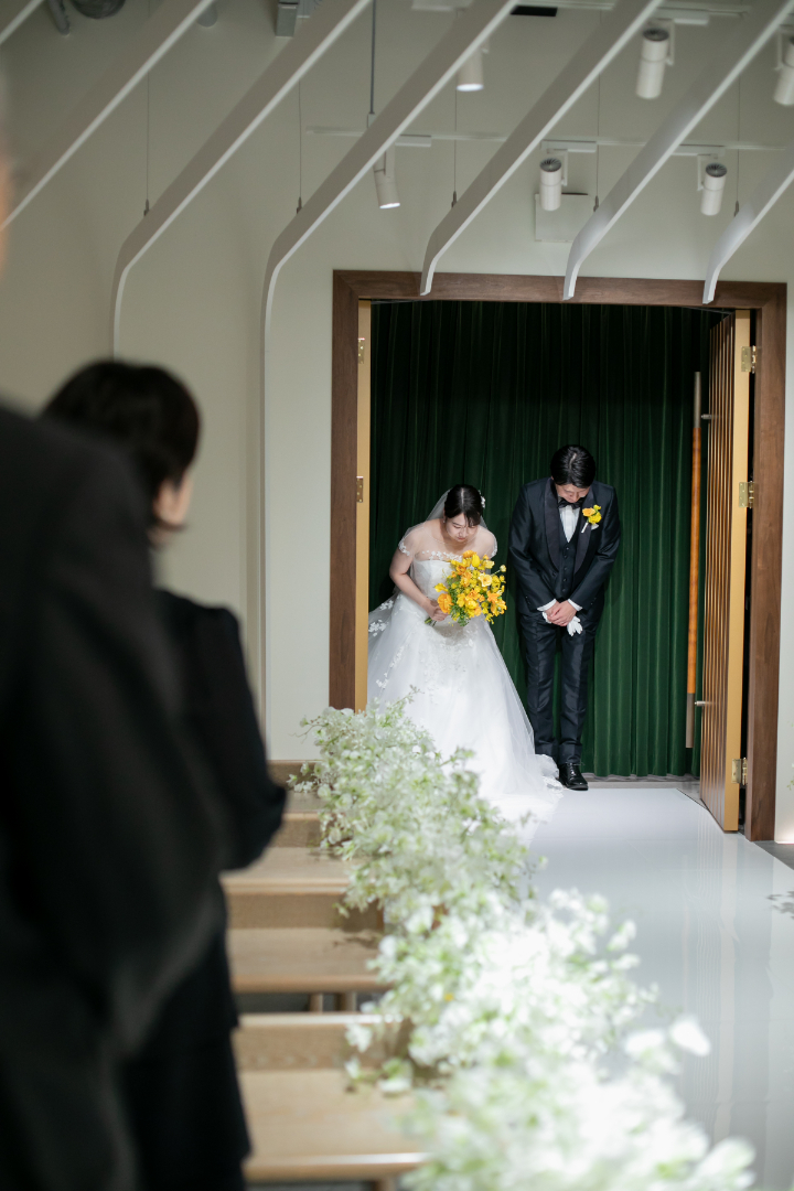 熊本チャペル　フォトウエディングレポート　No.26　【セレモニーフォトウエディング】セレモニー編