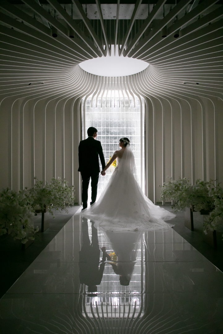 熊本チャペル　フォトウエディングレポート　No.27　【セレモニーフォトウエディング】ポージング編