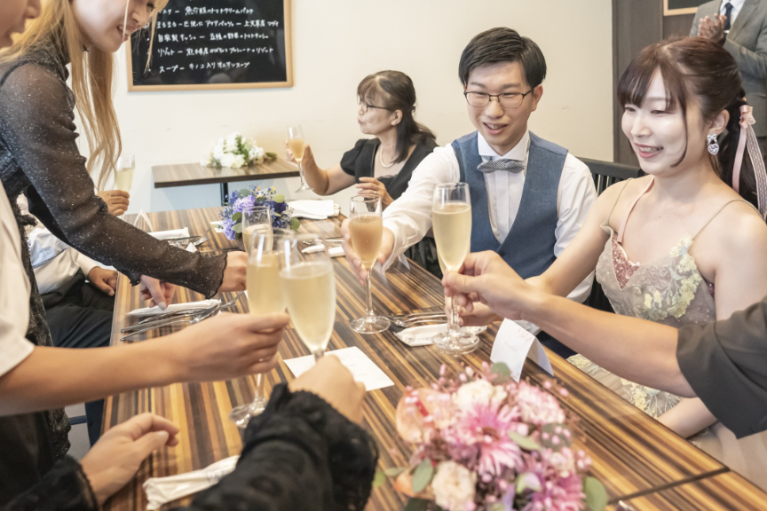 【熊本店おすすめ】ファミリーフォトウエディング&ドレス会食プラン