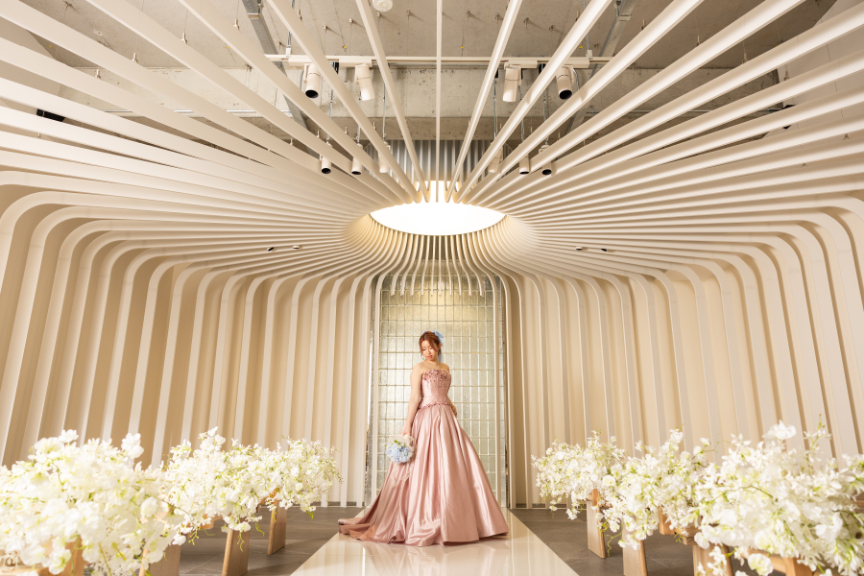 熊本チャペル　フォトウエディングレポート「ご友人とソロフォトウエディング」