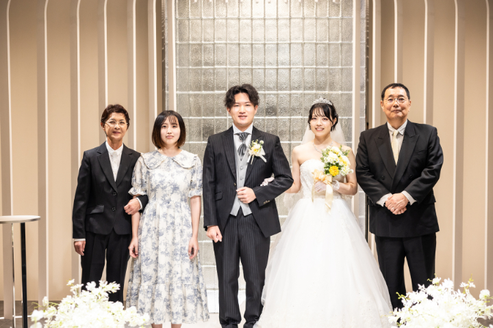 熊本チャペル フォトウエディングレポート No.34 家族とセレモニーフォトウエディング