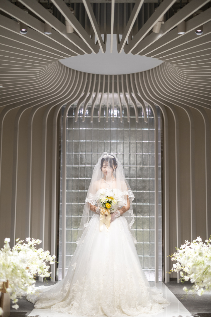 熊本チャペル フォトウエディングレポート No.35 光をテーマにしたチャペル