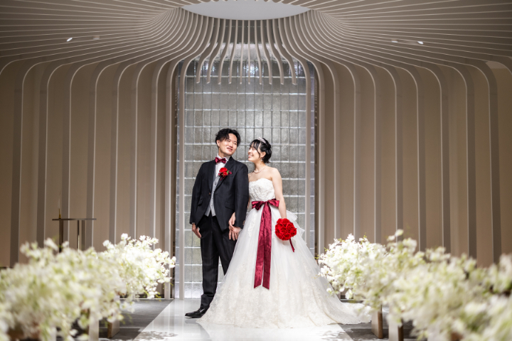 熊本チャペル フォトウエディングレポート No.35 光をテーマにしたチャペル