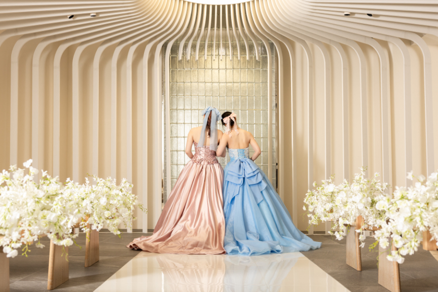 熊本チャペル　フォトウエディングレポート「ご友人とソロフォトウエディング」