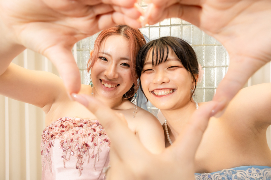 熊本チャペル　フォトウエディングレポート「ご友人とソロフォトウエディング」