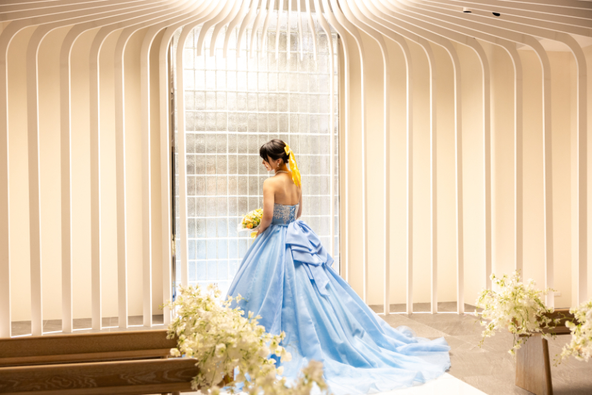 熊本チャペル　フォトウエディングレポート「ご友人とソロフォトウエディング」