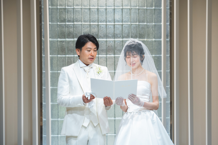 熊本チャペル　フォトウエディングレポート　No.30　【チャペルでセレモニーフォトウエディング】