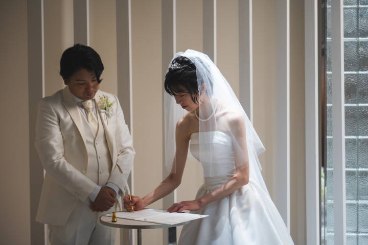 熊本チャペル　フォトウエディングレポート　No.30　【チャペルでセレモニーフォトウエディング】