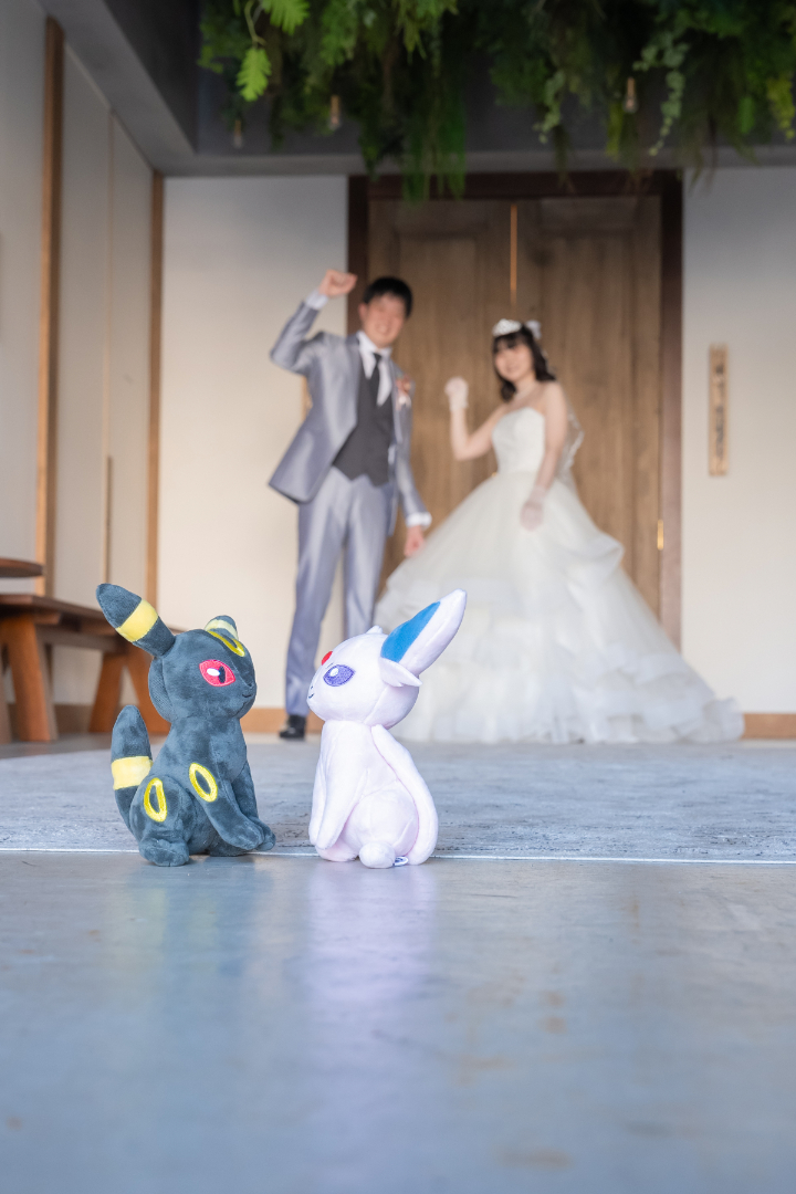 熊本チャペル フォトウエディングレポート No.37 光のチャペルと待合スポットでフォトウエディング