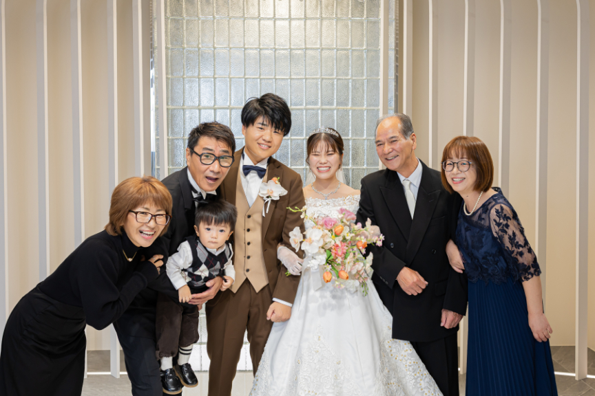 熊本店フォトウエディングレポート 和洋洋3点フォト(スタジオ&チャペル)