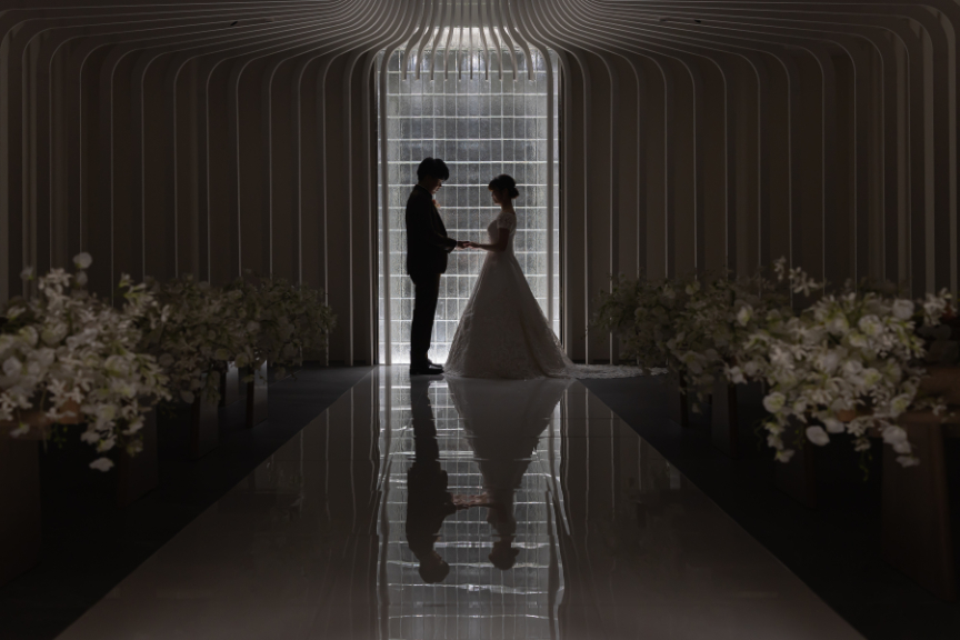 熊本店フォトウエディングレポート 和洋洋3点フォト(スタジオ&チャペル)