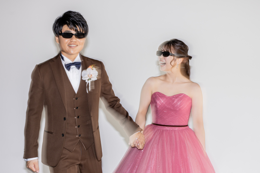 熊本店フォトウエディングレポート 和洋洋3点フォト(スタジオ&チャペル)