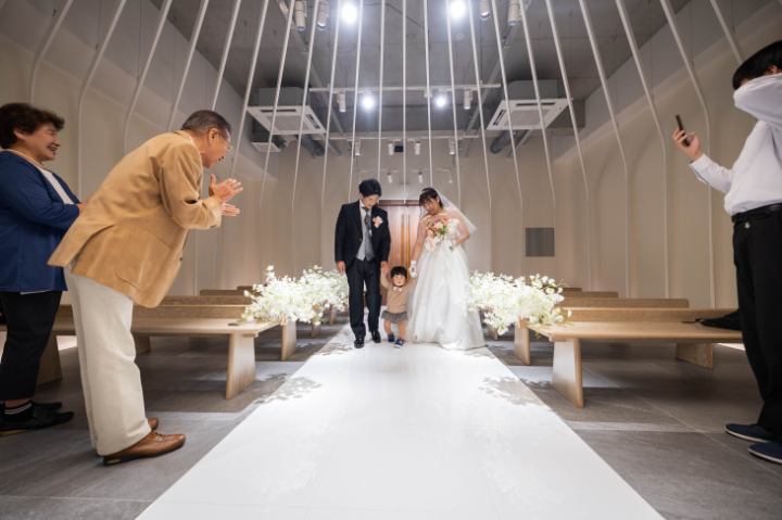 熊本チャペル　フォトウエディングレポート　No.39　パパママフォト（セレモニー付）