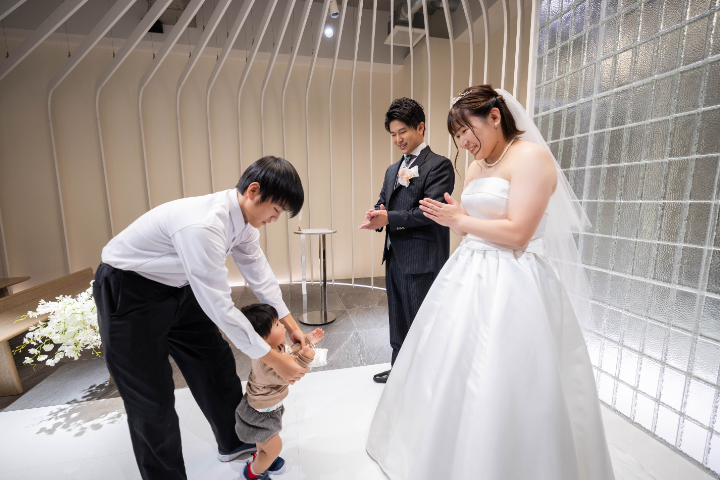 熊本チャペル　フォトウエディングレポート　No.39　パパママフォト（セレモニー付）