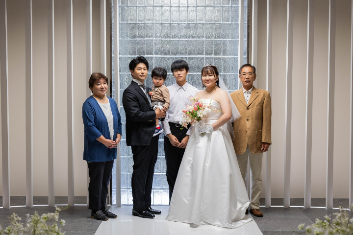 熊本チャペル　フォトウエディングレポート　No.39　パパママフォト（セレモニー付）