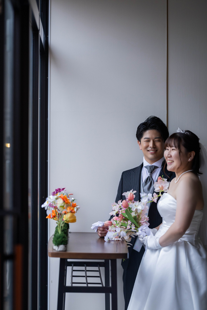 熊本チャペル フォトウエディングレポート No.40 チャペル&待合フォトスポット