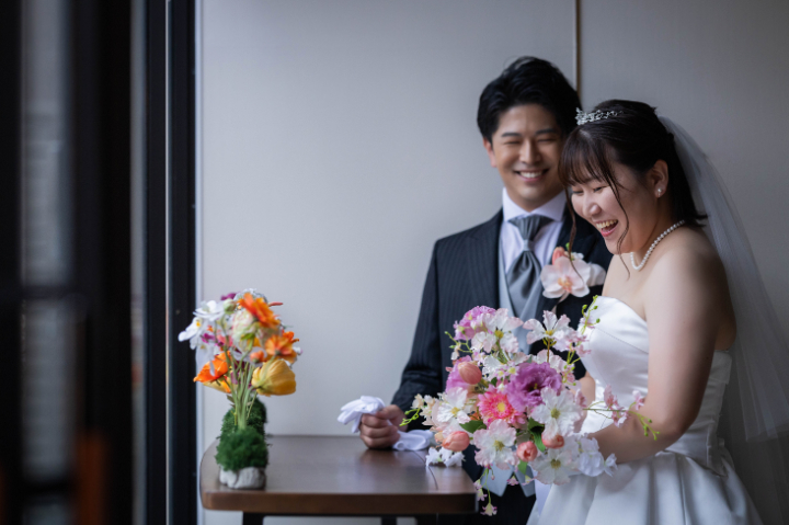 熊本チャペル フォトウエディングレポート No.40 チャペル&待合フォトスポット