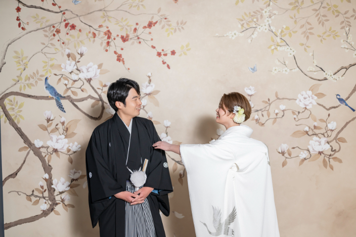 熊本チャペル　フォトウエディングレポート　No.42　和装スタジオで前撮り