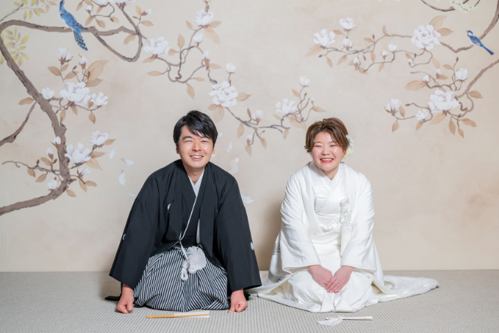 熊本チャペル　フォトウエディングレポート　No.42　和装スタジオで前撮り