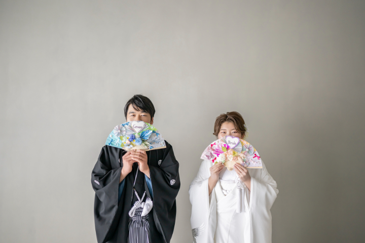 熊本チャペル　フォトウエディングレポート　No.42　和装スタジオで前撮り