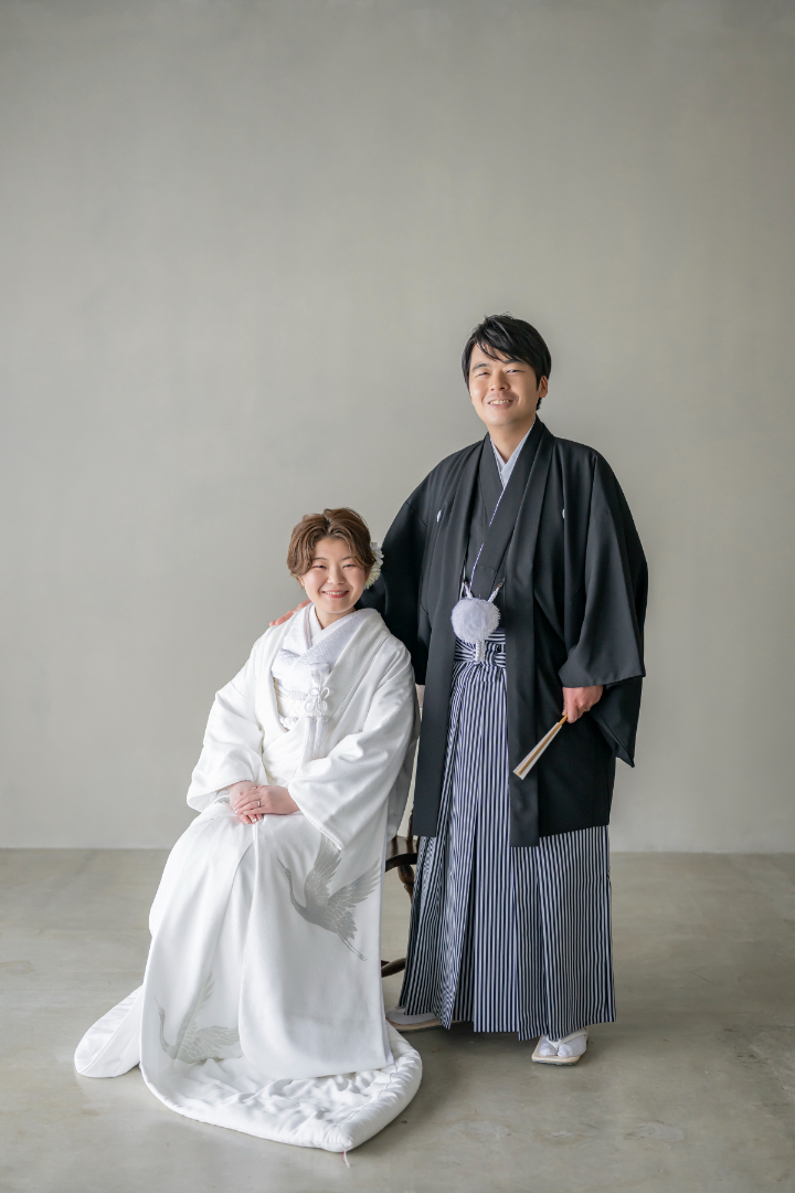 熊本チャペル　フォトウエディングレポート　No.42　和装スタジオで前撮り
