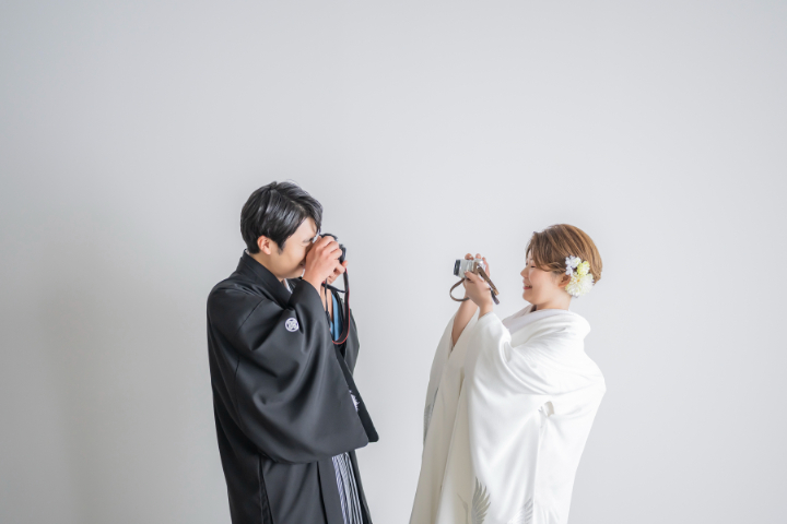 熊本チャペル　フォトウエディングレポート　No.42　和装スタジオで前撮り