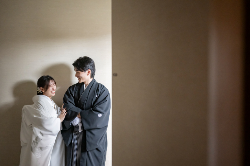 ご家族と一緒に和装前撮り（チャペル＆スタジオ）