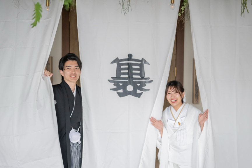 ご家族と一緒に和装前撮り（チャペル＆スタジオ）