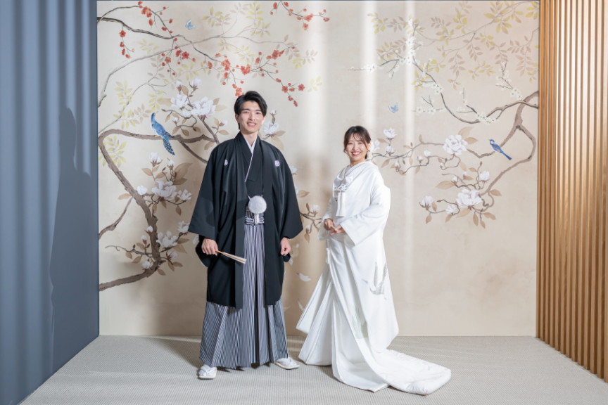 ご家族と一緒に和装前撮り（チャペル＆スタジオ）
