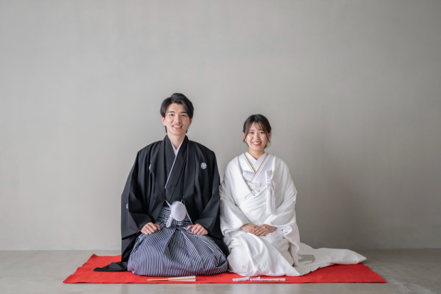 ご家族と一緒に和装前撮り（チャペル＆スタジオ）